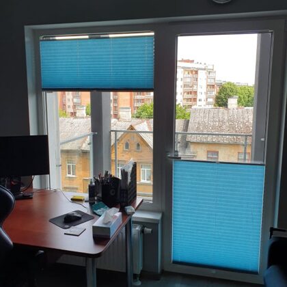 Plisētas žalūzijas