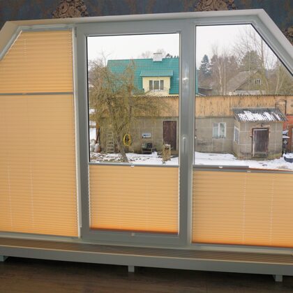 Plisētas žalūzijas